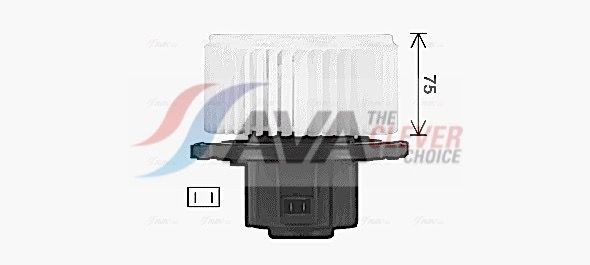 Моторчик пічки AVA OL8728